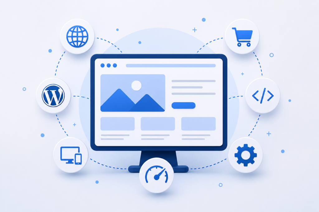 Web Design • WordPress • eCommerce • Custom Development
