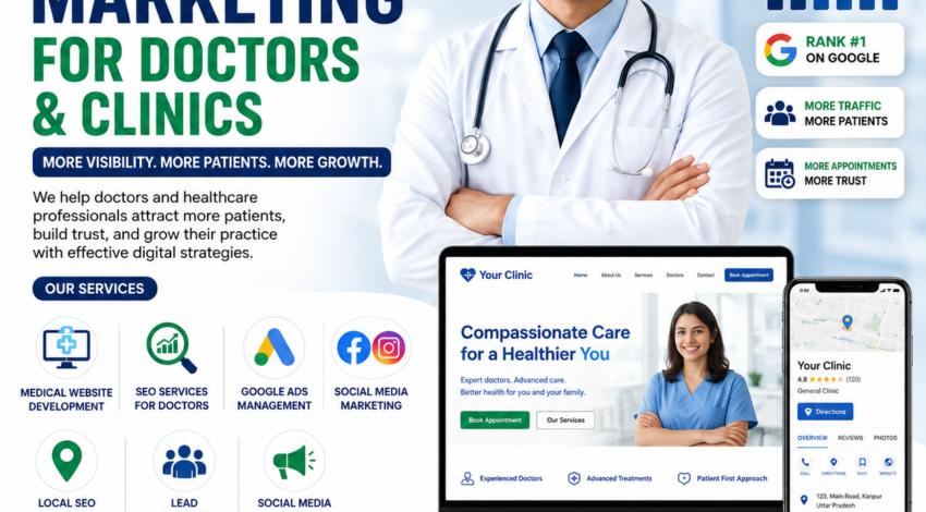 Why Doctors and Clinics & Hospitals Need Digital Marketing in 2026 | Help2Grow