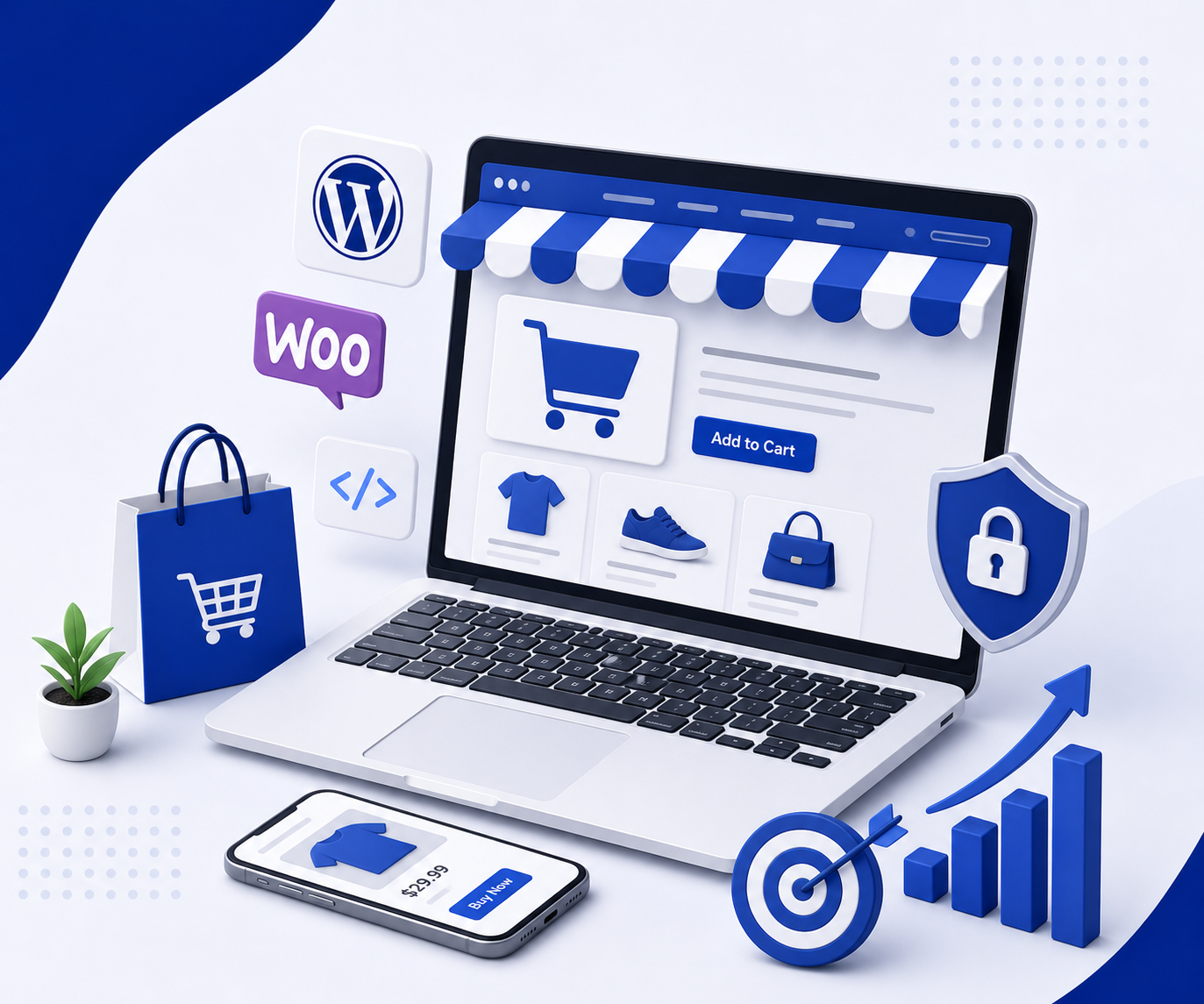WooCommerce ecommerce website development for scalable online store and business growth