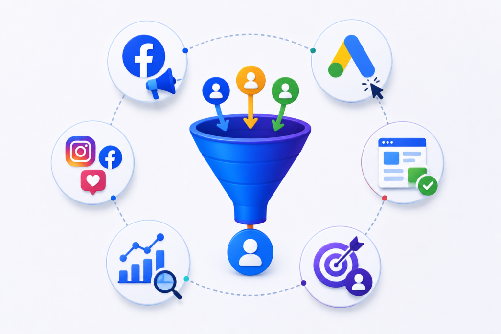 SEO Optimized Website Services Graphic