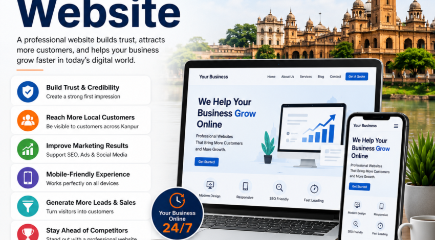 Why Every Business in Kanpur Needs a Professional Website